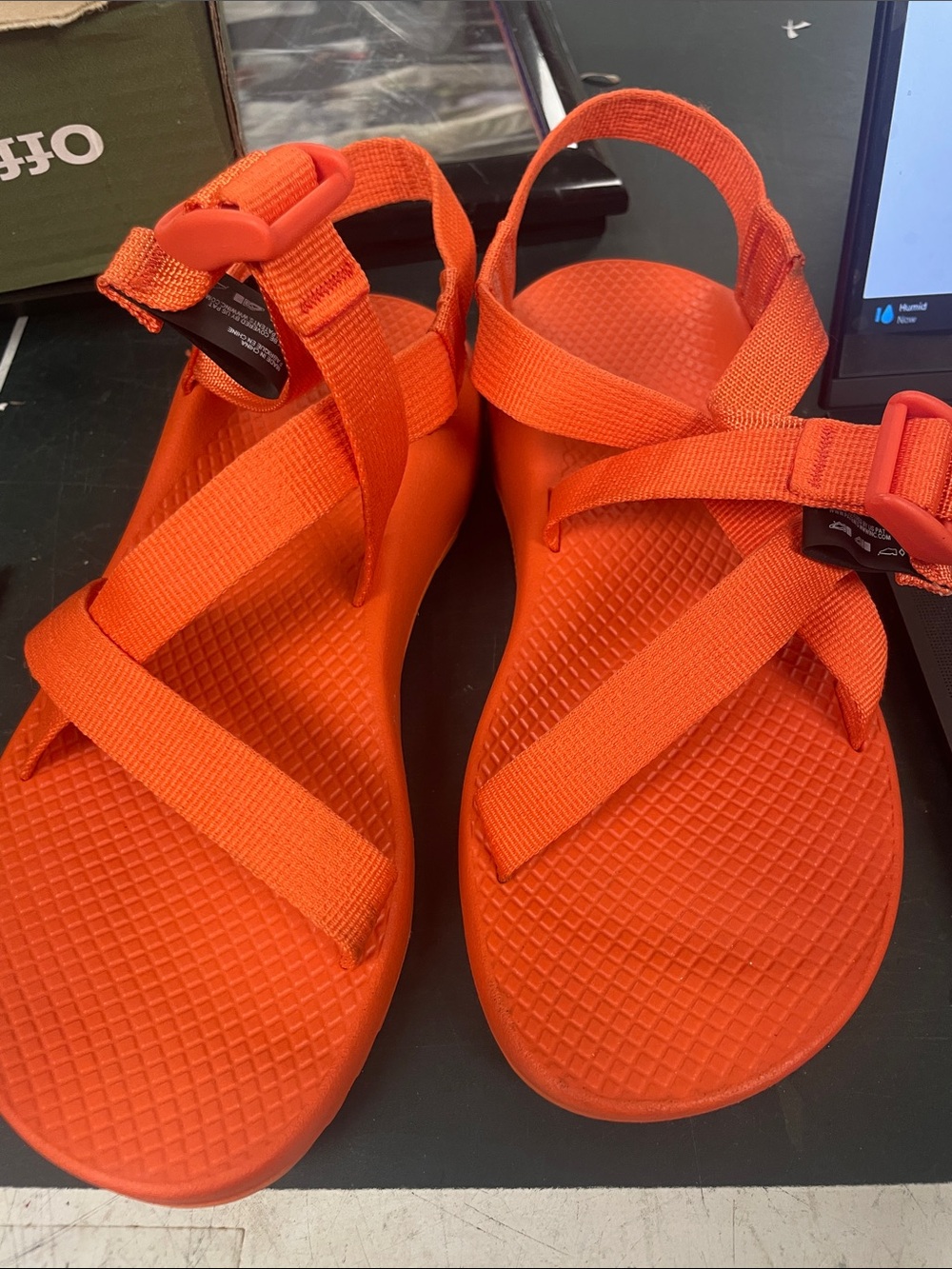 Chaco Women's size 8 Orange Sandals